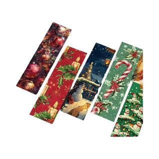 Marcadores De Livro Vintage De Natal 30PCS Criativos Em Estilo Cartoon Para Estudantes E P
