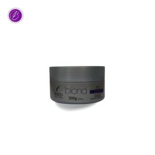 Máscara 300g Blond: Hidratação e Neutralização do Amarelado  Shed Professional
