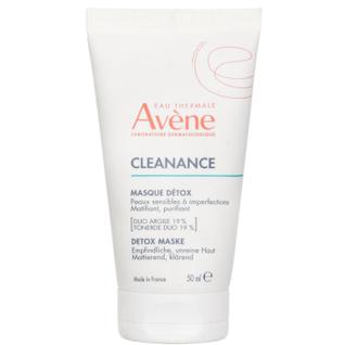 Máscara Avene Cleanance Detox 50mL para pele sensível e oleosa