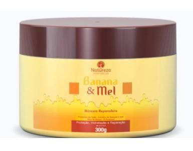 Mascara banana e mel 300g - natureza