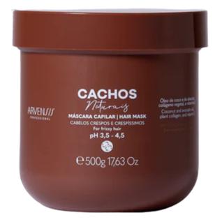 Mascara Capilar Cachos Naturais Arvensis 2x1 Hidratação Finalização Definição Cabelo Cresp