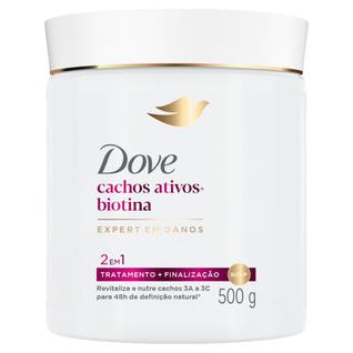 Máscara Capilar Dove Cachos Ativos + Biotina 500g