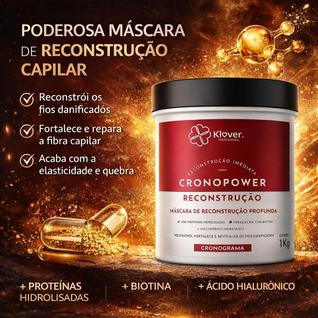 Máscara Capilar Profissional Reconstrução Intensa 1000 Gr