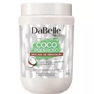 Máscara de Hidratação Intense Coco Poderoso DaBelle Hair 800g