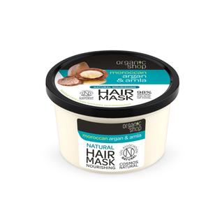 Máscara de Nutrição Capilar - Óleo de Argan e Amla Organic Shop (250 ml)