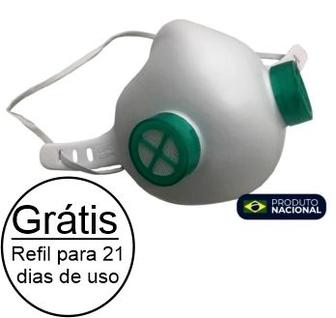 Máscara de Proteção Facial Reutilizável baixo custo
