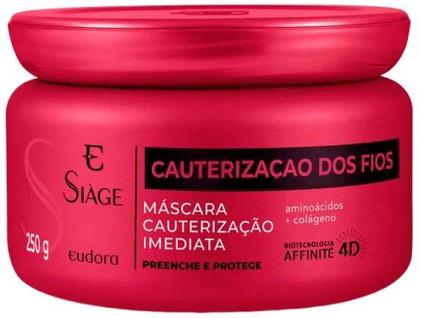 Máscara de Reconstrução Capilar Cauterização dos Fios Reparação 250g Eudora Siàge