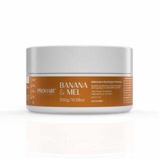 Máscara de tratamento Nutrição Intensa 300g Banana e Mel Prohair