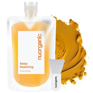 Máscara facial: açafrão inorgânico, suavizante da acne, limpando os poros e refinando os p