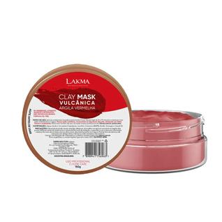 Máscara Facial Argila Vermelha Clay Mask Vulcanica Lakma