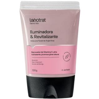 Mascara Facial De Argila Rosa Iluminadora Revitalizante Vitamina C Dermo Skin Labotrat 130