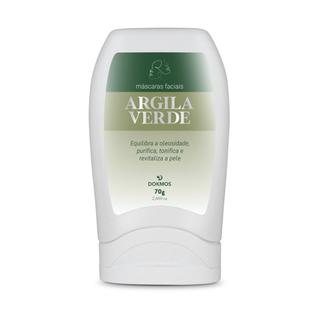 Máscara Facial De Argila Verde Dokmos