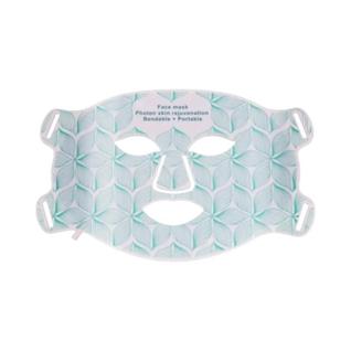 Máscara Facial De LED Infravermelho De 7 Cores Para Terapia De Luz Vermelha No Pescoço,