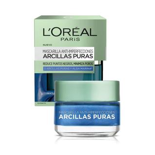 Máscara Facial L'Oréal Paris Pure Clay com Algas Marinhas - 50ml - Para Vermelhidão