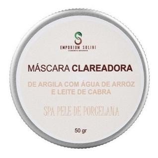 Máscara Facial Natural De Argila Branca