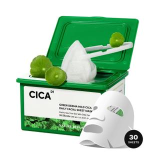 Máscara facial Nature Republic Cica com extrato de própolis 30 folhas
