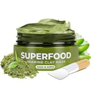 Máscara facial PLANTIFIQUE Korean Detox com abacate e superalimentos 100mL