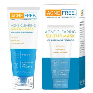 Máscara facial sem acne para limpar a acne com vitamina C 50 ml