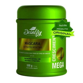 Máscara Hidratante Mega Crescimento - 500g - Desalfy