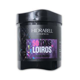 Máscara Matizadora Hidrabell 50 Tons de Loiro 450g Anti Amarelo Brilho e Maciez