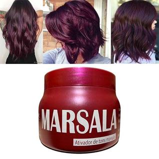 Mascara Matizadora Marsala 500g Mairibel Cor: Marsala
