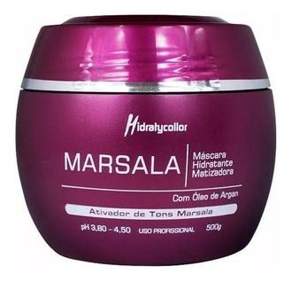 Máscara Matizadora Marsala Vinho 500g