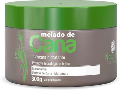 Mascara melado de cana hidratante 300g natureza cosméticos