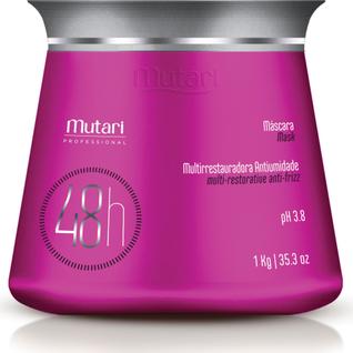 Mascara Mult Restauradora Antiumidade AntiFrizz Protecao Por 48h Possui Sistema High Tech