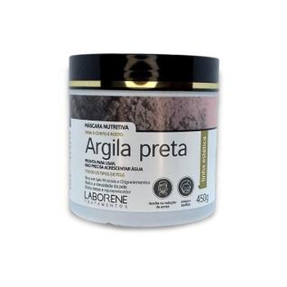 Máscara Nutritiva Corpo e Rosto Argila Preta Laborene 450g