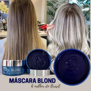 Mascara para Cabelo Loiro Matizadora Blond Natural Hair