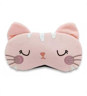 Máscara Para Dormir Gatinho Gel Térmico Relaxante Para Olhos