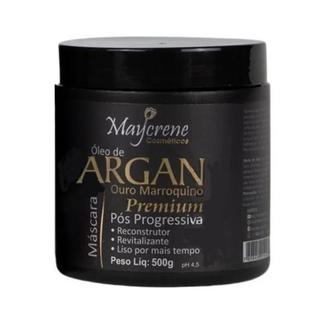 Máscara Pós Progressiva Óleo De Argan Ouro Naturiun Maycrene
