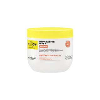 Máscara Yellow Repair 500ml Alfaparf Hidrata e Restaura Cabelos Danificados Deixa Fios For