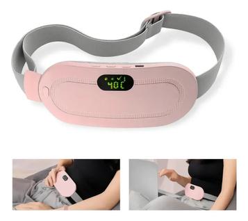 Massageador Eletrico Cinta Para Alíviar Dor Cólica Menstrual