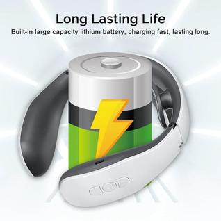 Massageador elétrico de pescoço e pulso para costas, ferramenta de alívio da dor, máquina 