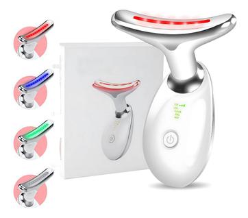 Massageador Facial Led Recarregável Para Cuidados com a Pele Premium