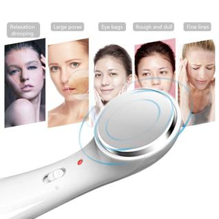 Massageador Iônico De Rosto Limpeza E Tonificação Facial Redutor De Marcas De Expressão Pr