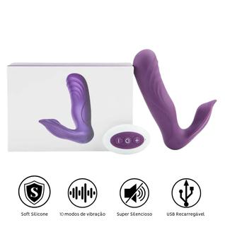 Massageador Vibrador Metralhadora 10 modos de vibração