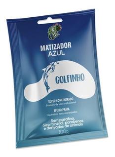 Matizador Azul Golfinho Efeito Prata Kamaleão Color 100g