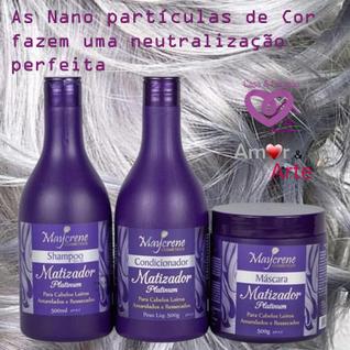 Matizadores Maycrene, para Cabelos Loiros,Brancos, Negros, Platinados eAmarelados todos Ot