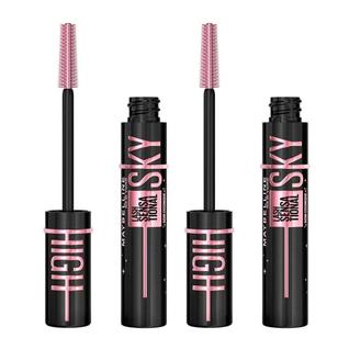 Maybelline NY Lash Sensational Sky High Cosmic Black Máscara de Cílios Lavável Kit com 2 u