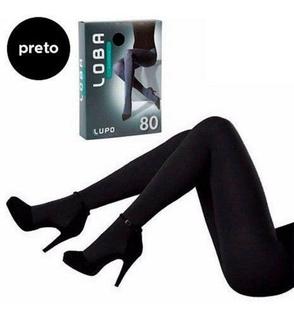Meia calça loba fio 80 opaca acrílico glusset colors  feminina