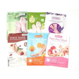 Meia esfoliante para pés