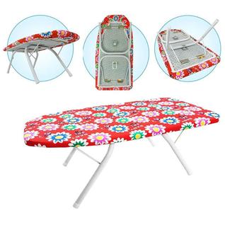 Mesa Tábua Compacta Portátil Pé Dobrável Passar Roupa 60x30.