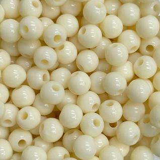 Miçanga de Bola Colorida Bolinhas Lisa Leitosa 6mm Aprox. 700 Bolinhas 100gr Para Fazer Pu