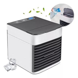 Mini Ar Condicionado Portátil USB: Leve e poderoso, refresque-se sem esforço.