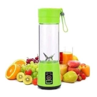 Mini Liquidificador Portátil 6 Lâminas Para Suco Shake Cabo USB LQDFR