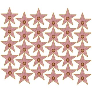 Mini Paper Star Cutouts Beistle Movie Night Hollywood x30