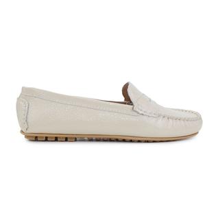 Mocassim Feminino Mezzo Punto Verniz Bege - 082-20