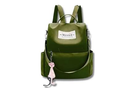 Mochila Bolsa Antifurto Feminina Tiracolo Fashion Trabalho/Escola/Universidade 2021